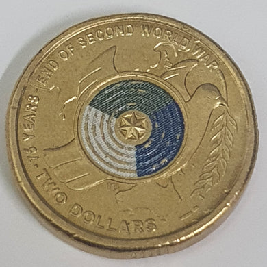 2020 'End of WW2' $2 Coin, Circulated