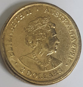 2021 'Indigenous Military Service' $2 Coin, Circulated