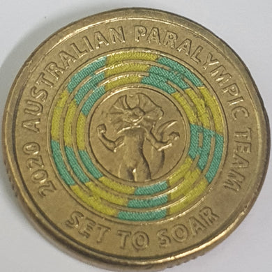 2020 - 'Australian Paralympic Team - $2 Coin, Circulated