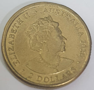 2020 - 'Australian Paralympic Team - $2 Coin, Circulated