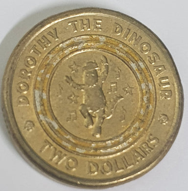 2021 - 'Dorothy the Dinosaur'- $2 Coin, Circulated