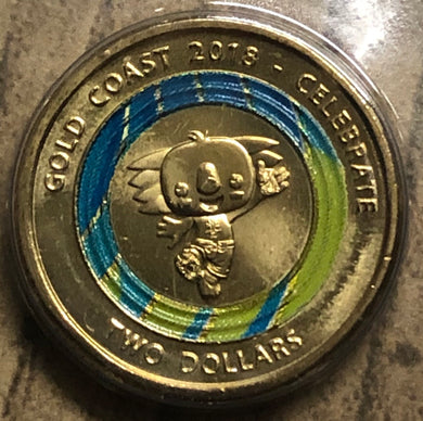 2018 Gold Coast Commonwealth Games $2 Coin, Uncirculated