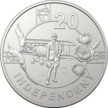 Load image into Gallery viewer, 2018 20c &#39;Independent&#39; Coin -ANZAC Spirit - Armistice Centenary